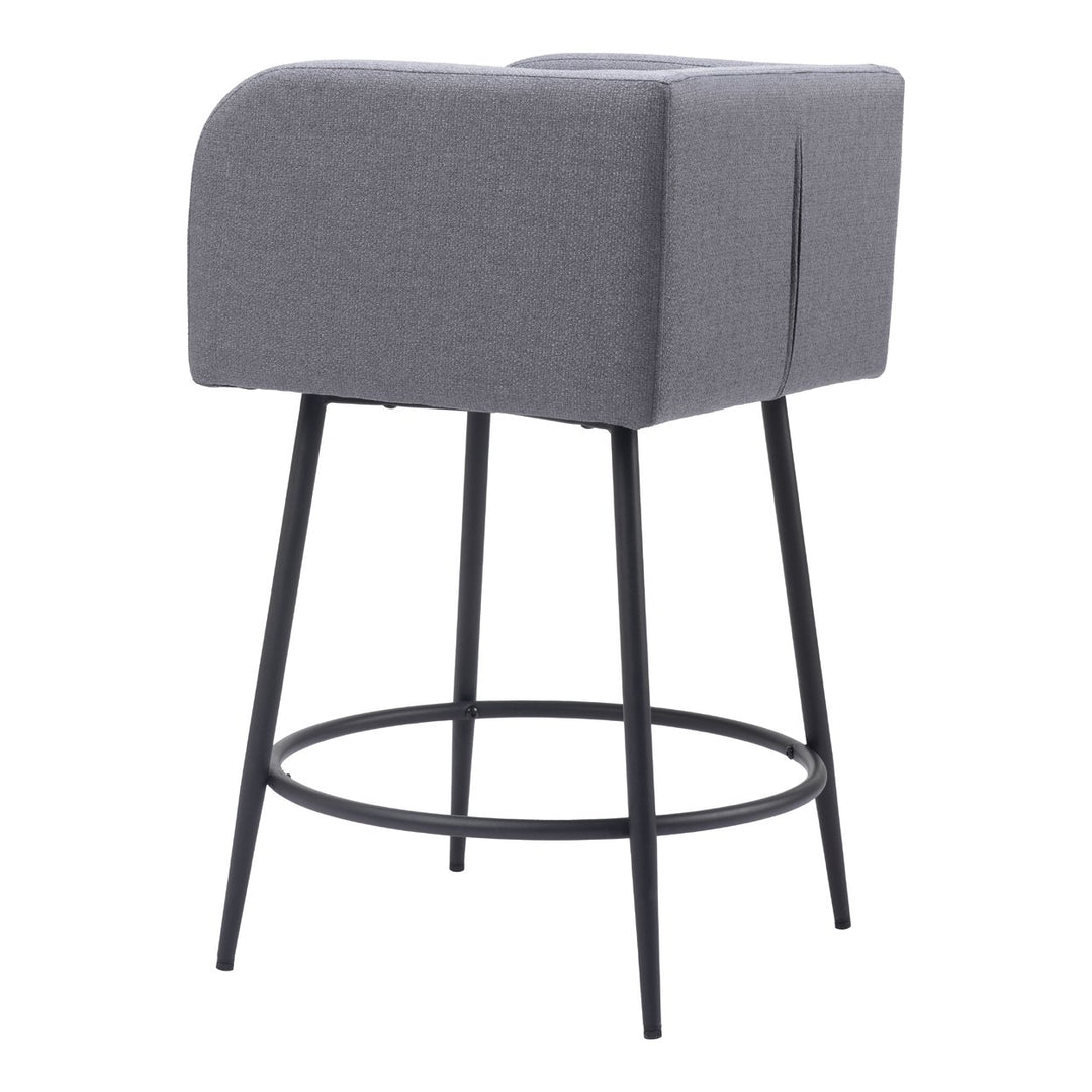 Horbat Counter Stool (Set of 2) Gray Image 5