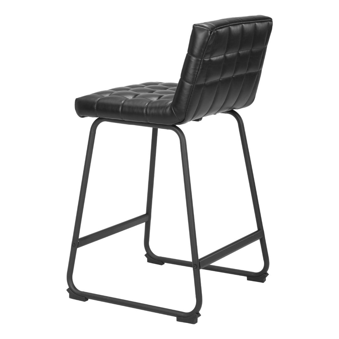 Pago Counter Stool (Set of 2) Black Image 5