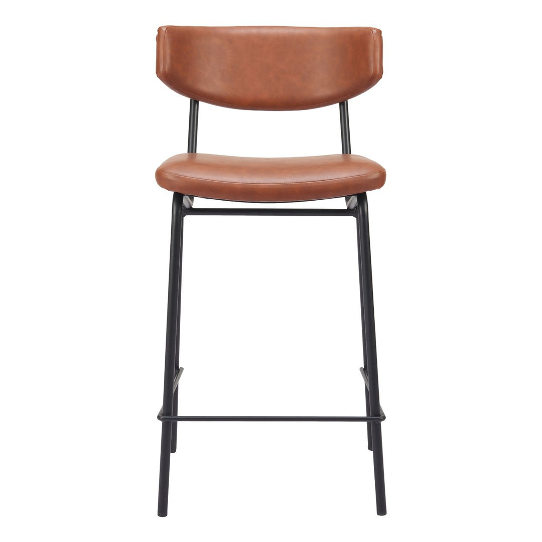 Charon Counter Stool (Set of 2) Vintage Brown Image 3