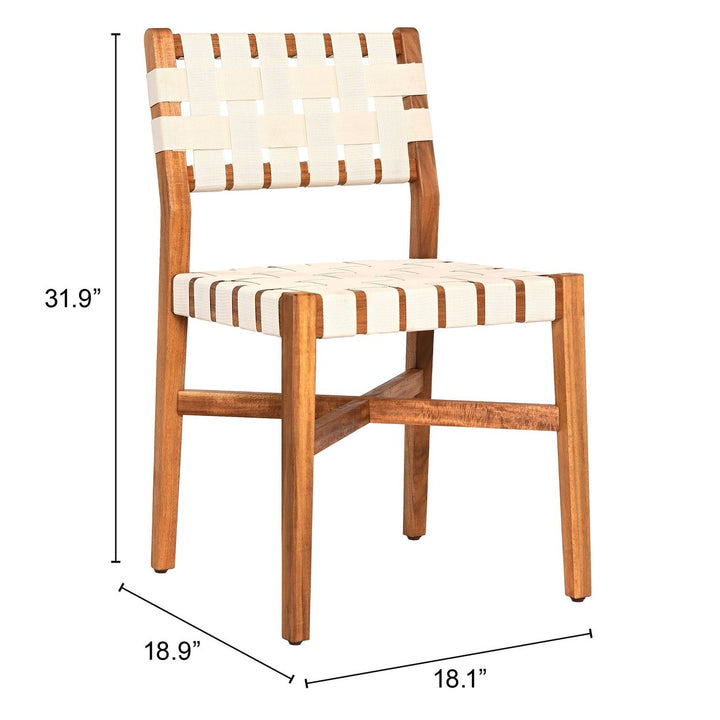 Tripicana Dining Chair Beige Image 8