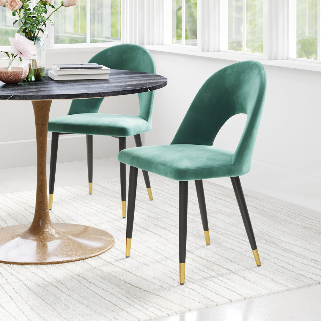 Menlo Dining Chair (Set of 2) Green Image 8