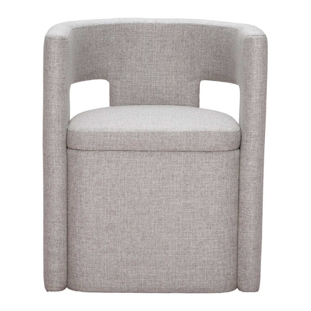 Papua Dining Chair Gray Image 3