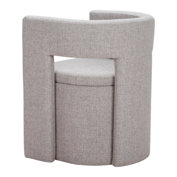 Papua Dining Chair Gray Image 5