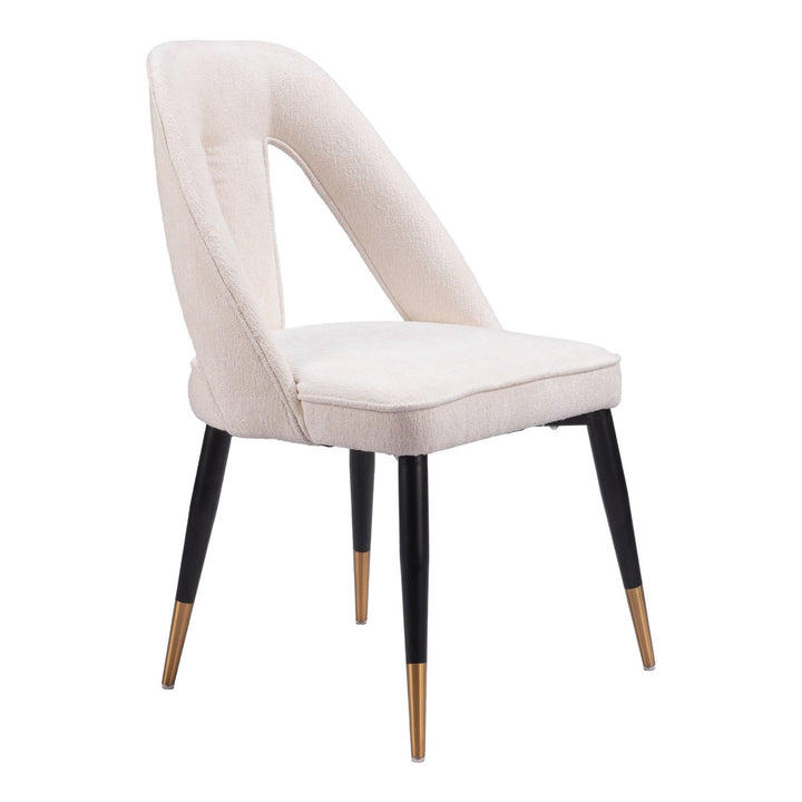 Artus Dining Chair Ivory Image 6