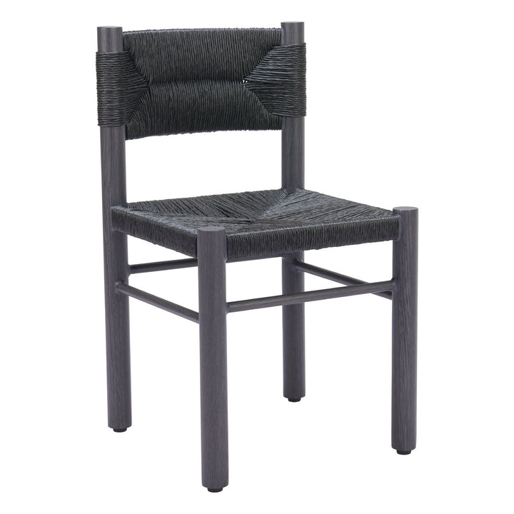 Iska Dining Chair (Set of 2) Black Image 6