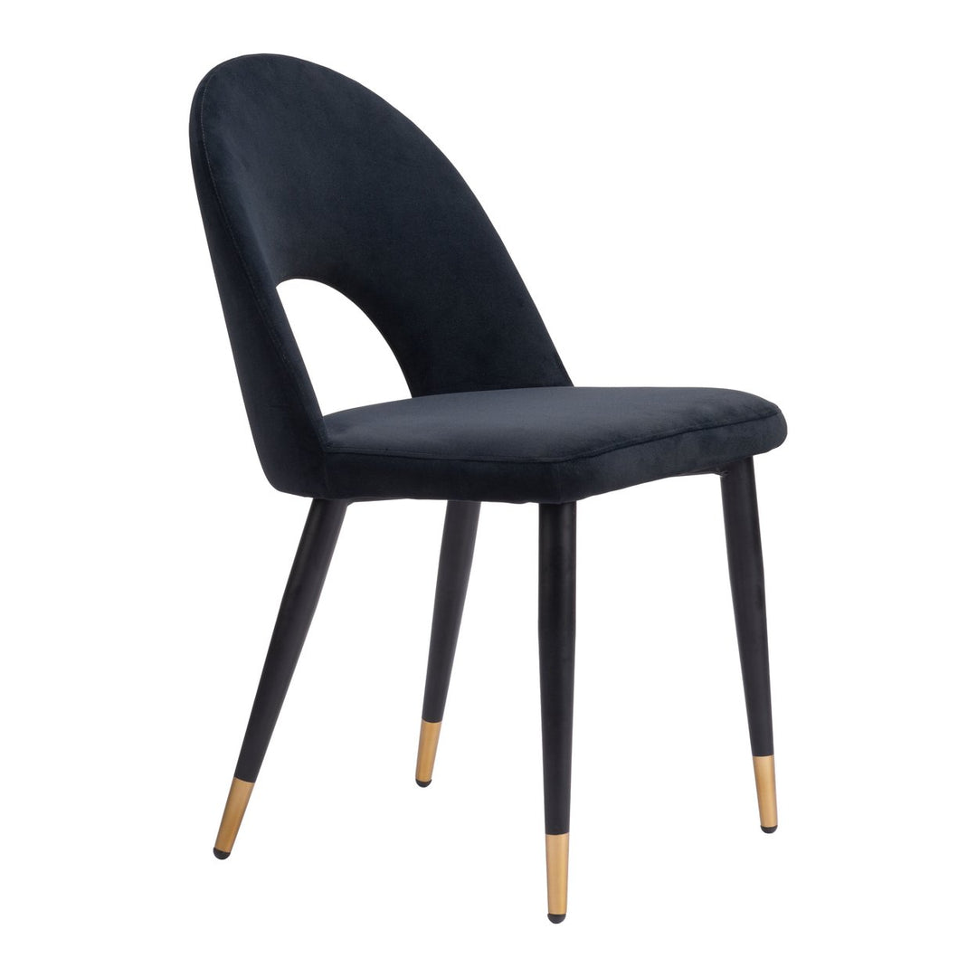 Menlo Dining Chair (Set of 2) Black Image 6