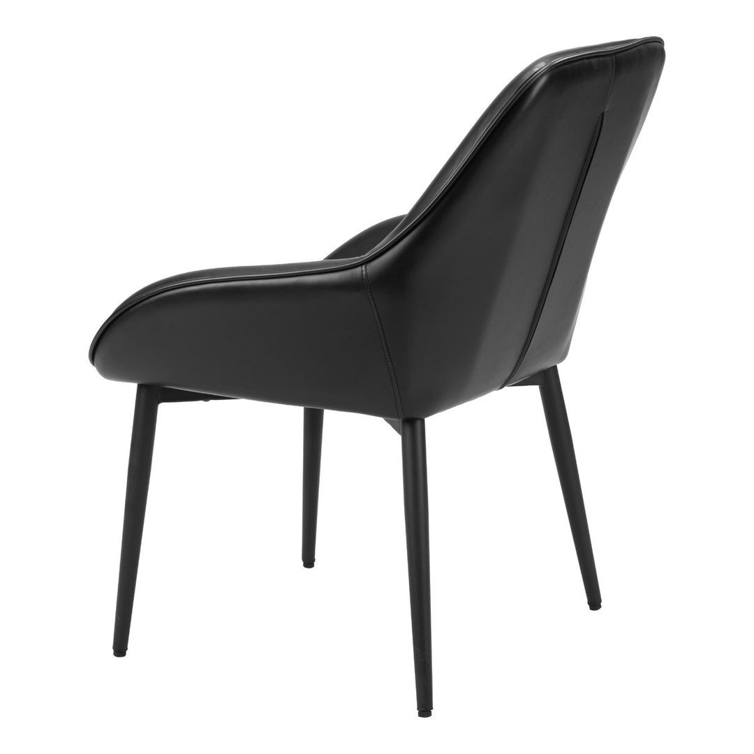 Vila Dining Chair (Set of 2) Black Image 5