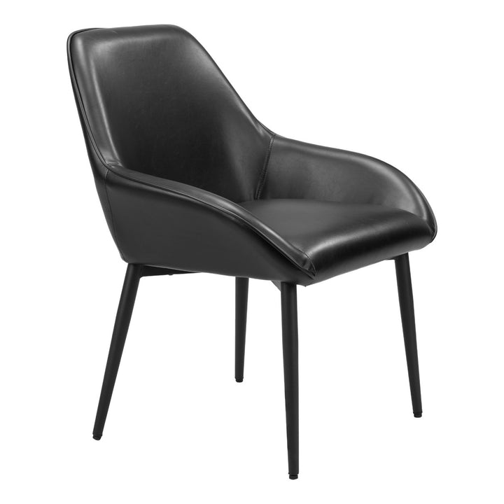 Vila Dining Chair (Set of 2) Black Image 6