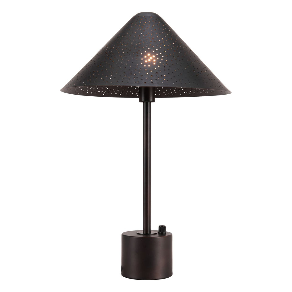 Cardo Table Lamp Bronze Industrial Style Minimalist Design Modern Image 2