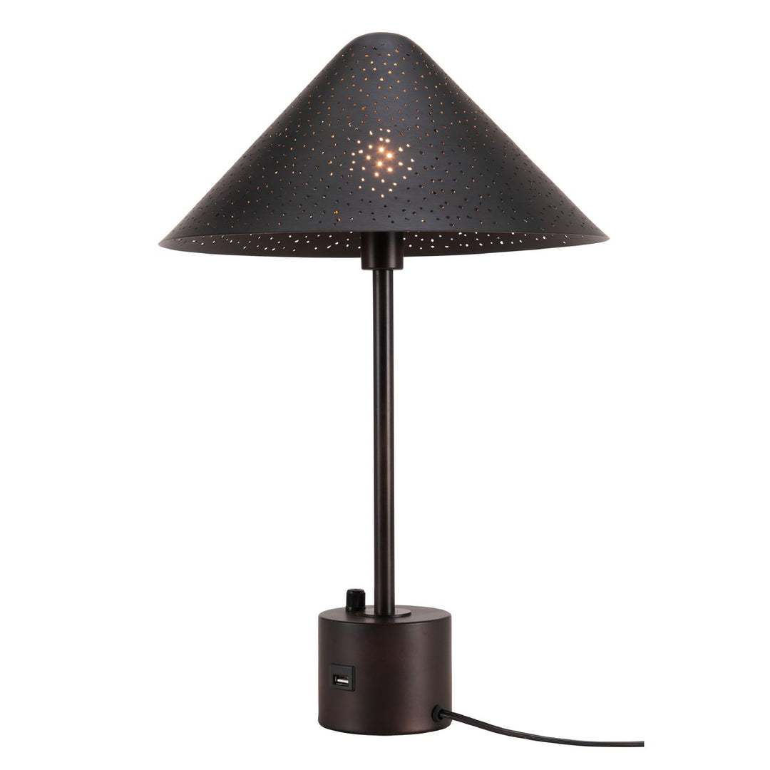 Cardo Table Lamp Bronze Industrial Style Minimalist Design Modern Image 4