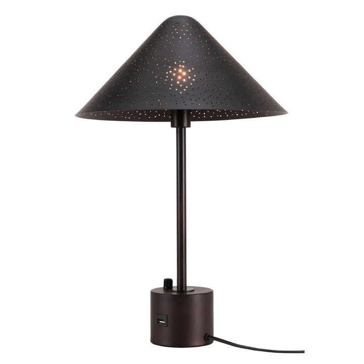 Cardo Table Lamp Bronze Industrial Style Minimalist Design Modern Image 4