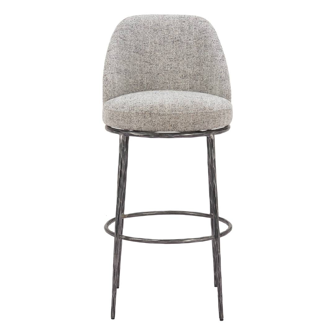 Nordhavn Swivel Barstool Gray Image 3