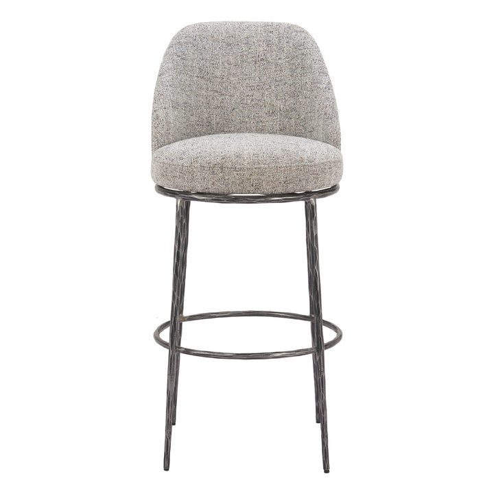 Nordhavn Swivel Barstool Gray Image 3