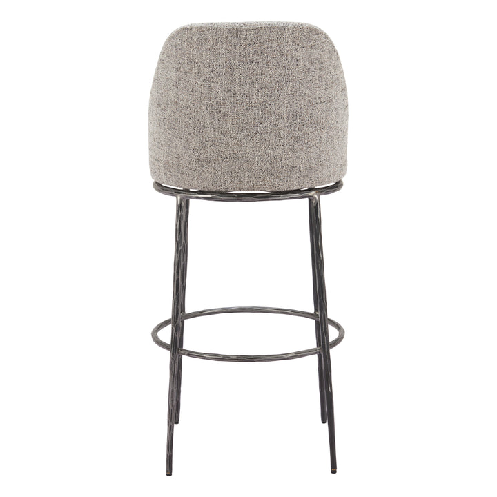 Nordhavn Swivel Barstool Gray Image 4