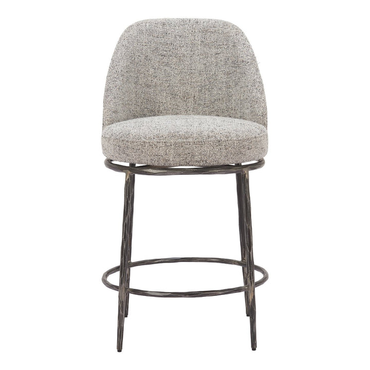 Nordhavn Swivel Counter Stool Gray Image 3