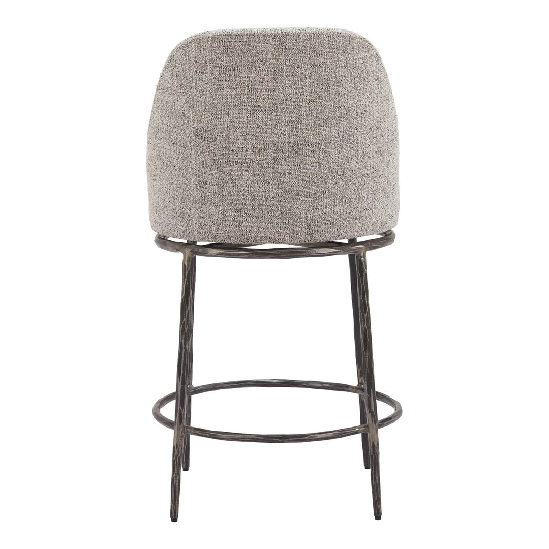 Nordhavn Swivel Counter Stool Gray Image 4