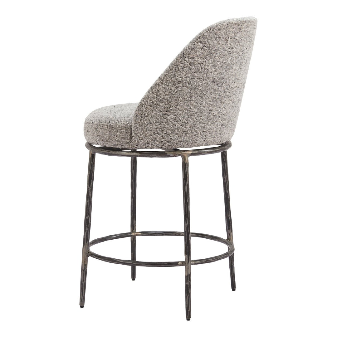 Nordhavn Swivel Counter Stool Gray Image 5