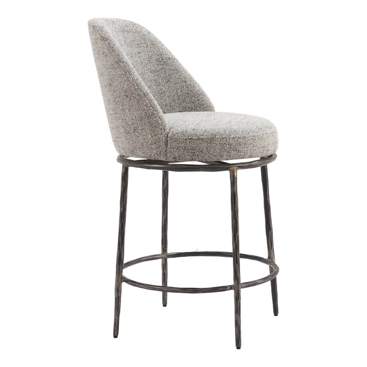 Nordhavn Swivel Counter Stool Gray Image 6