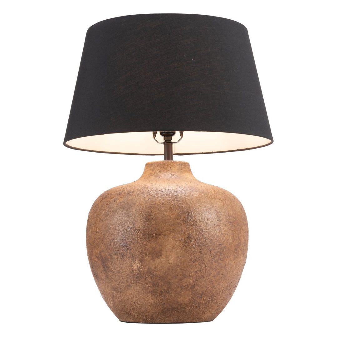 Basil Table Lamp Black Minimalist Design Warm Glow for Living Room Bedroom Image 3