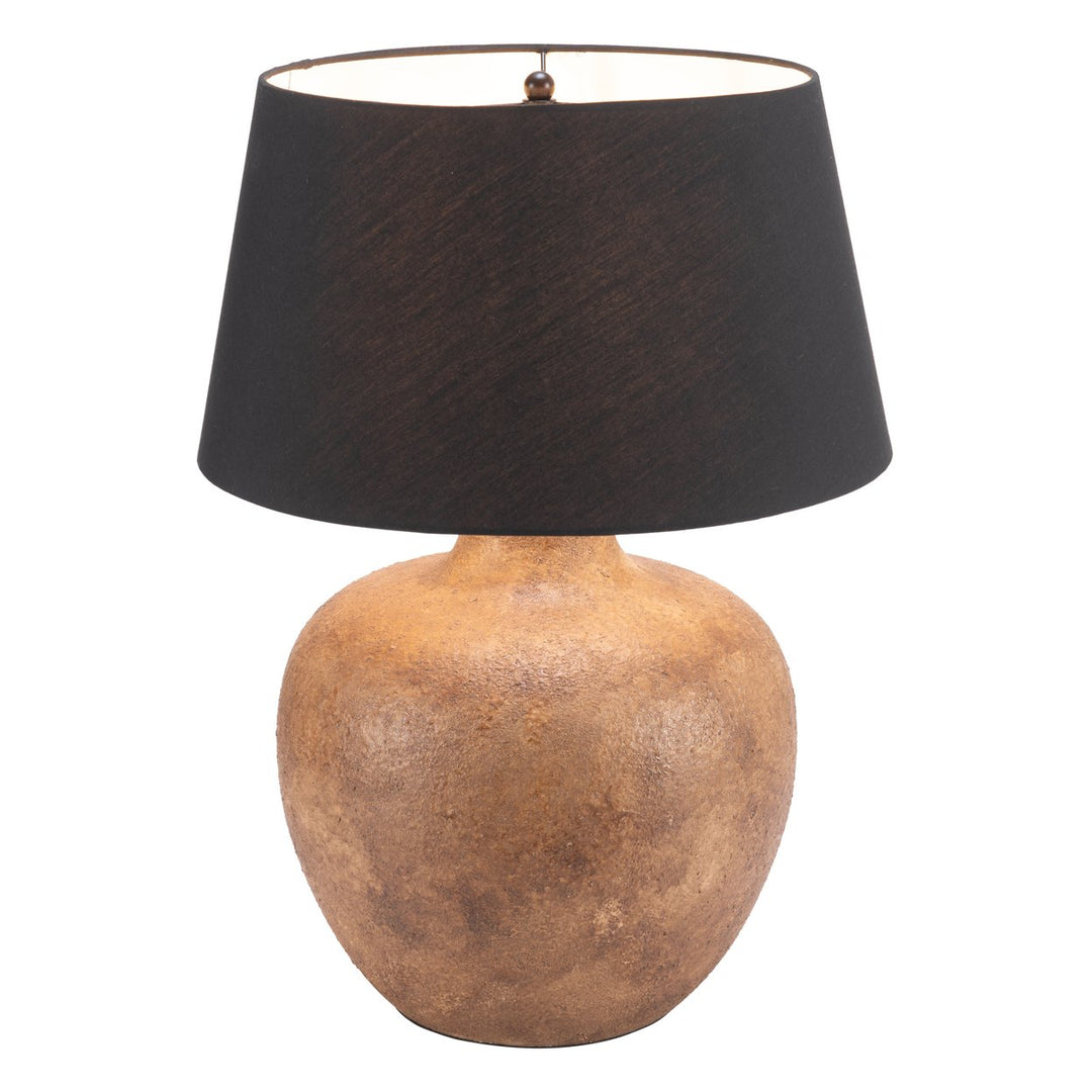 Basil Table Lamp Black Minimalist Design Warm Glow for Living Room Bedroom Image 4