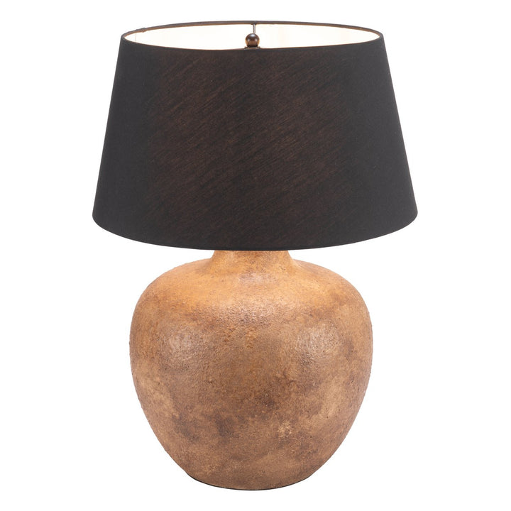 Basil Table Lamp Black Minimalist Design Warm Glow for Living Room Bedroom Image 4