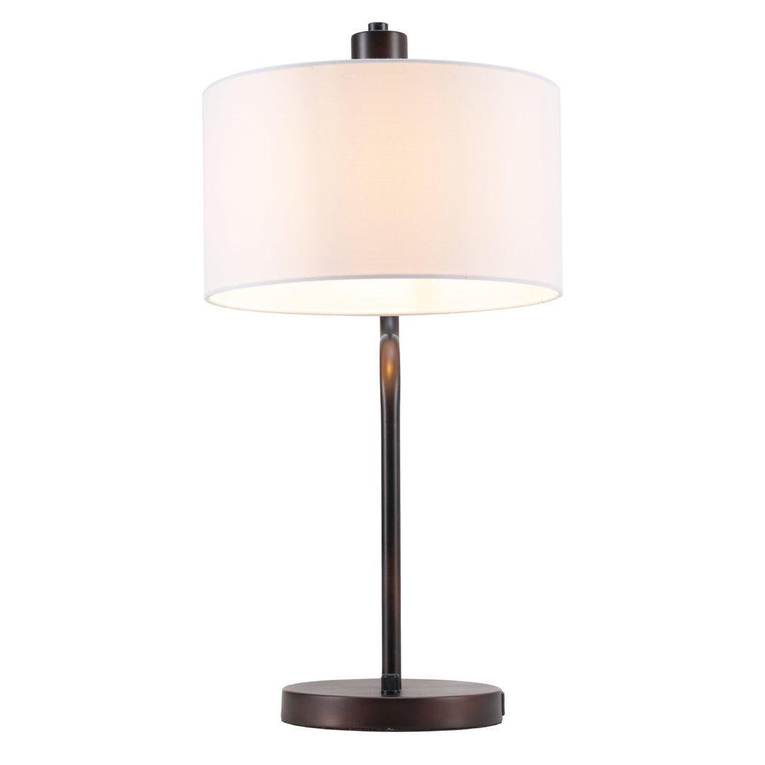 Middlemist Table Lamp White Elegant Home Hotel Decor Premium Materials 24 Inch Image 3