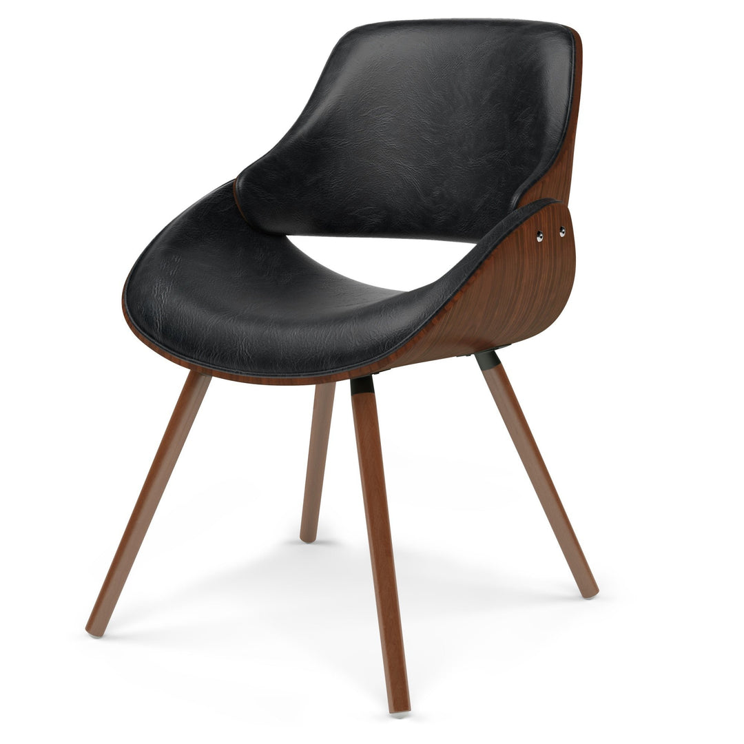 Malden Dining Chair with Wood Back Image 1