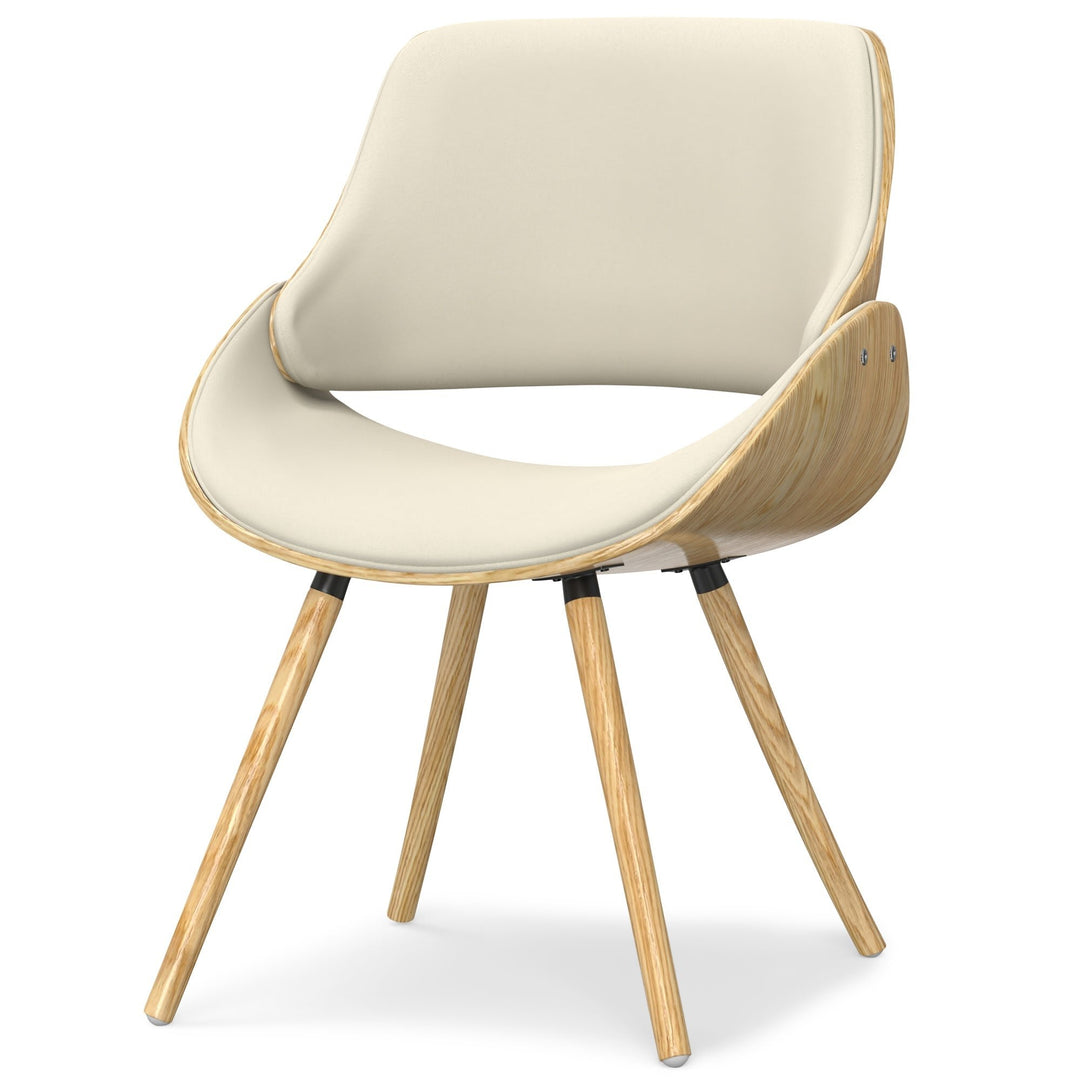 Malden Dining Chair with Wood Back Image 1