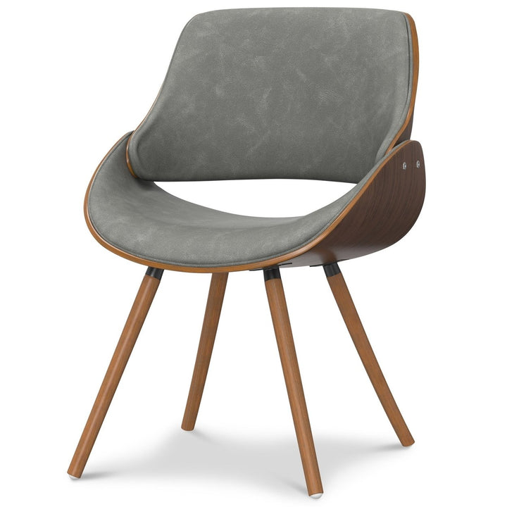 Malden Dining Chair with Wood Back Image 1