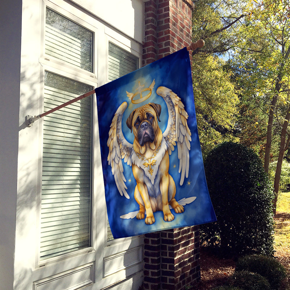 Bullmastiff My Angel House Flag Image 2