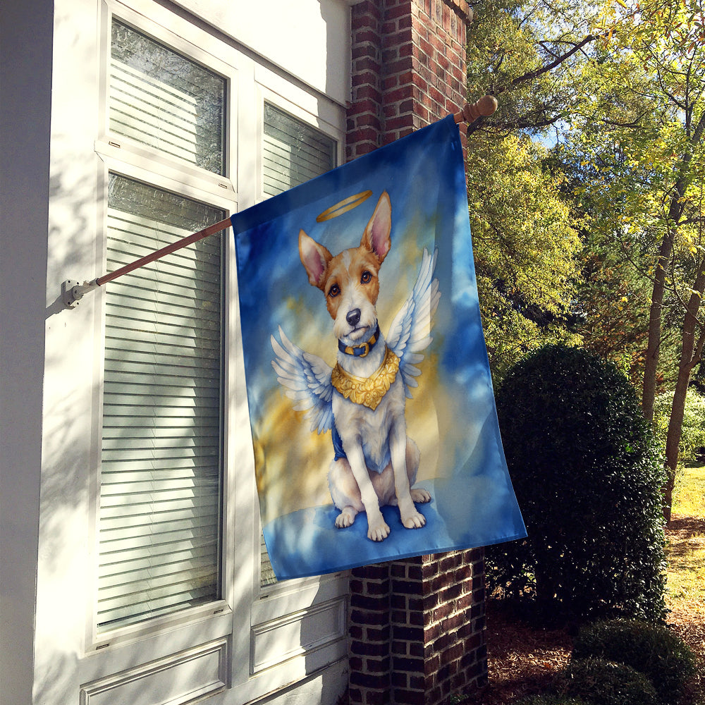 Fox Terrier My Angel House Flag Image 2
