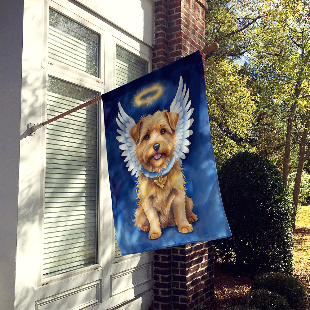 Norfolk Terrier My Angel House Flag Image 2