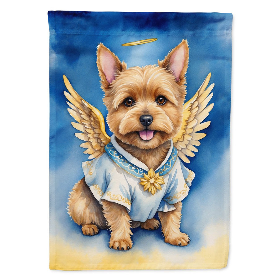Norwich Terrier My Angel House Flag Image 1