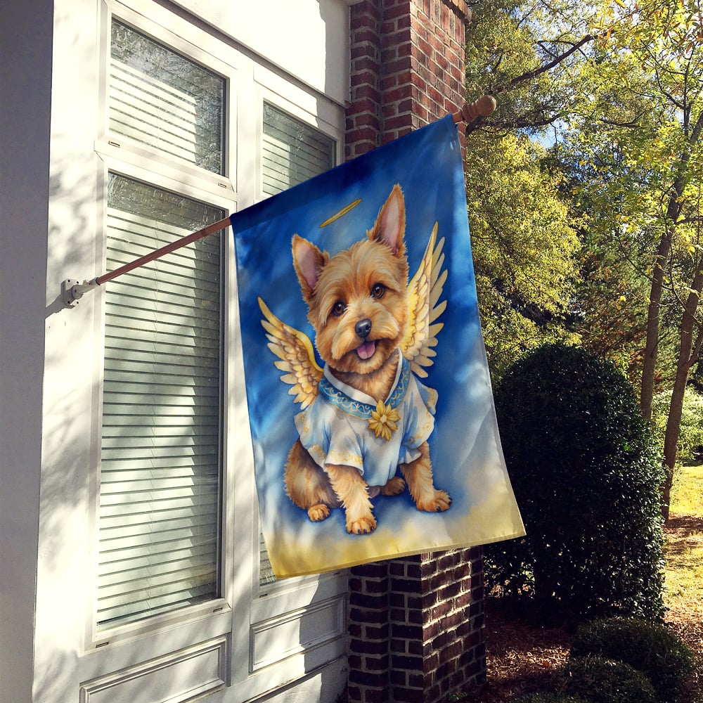 Norwich Terrier My Angel House Flag Image 2