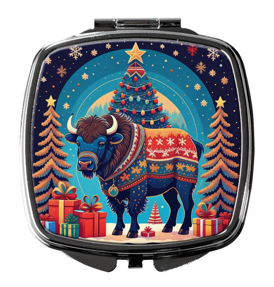 Buffalo Christmas Compact Mirror Image 1