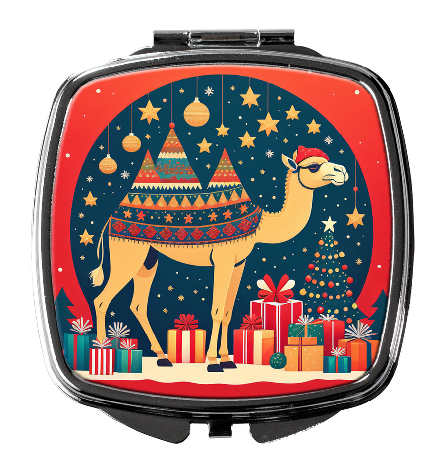 Camel Christmas Compact Mirror Image 1