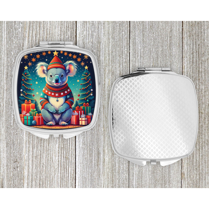 Koala Christmas Compact Mirror Image 4