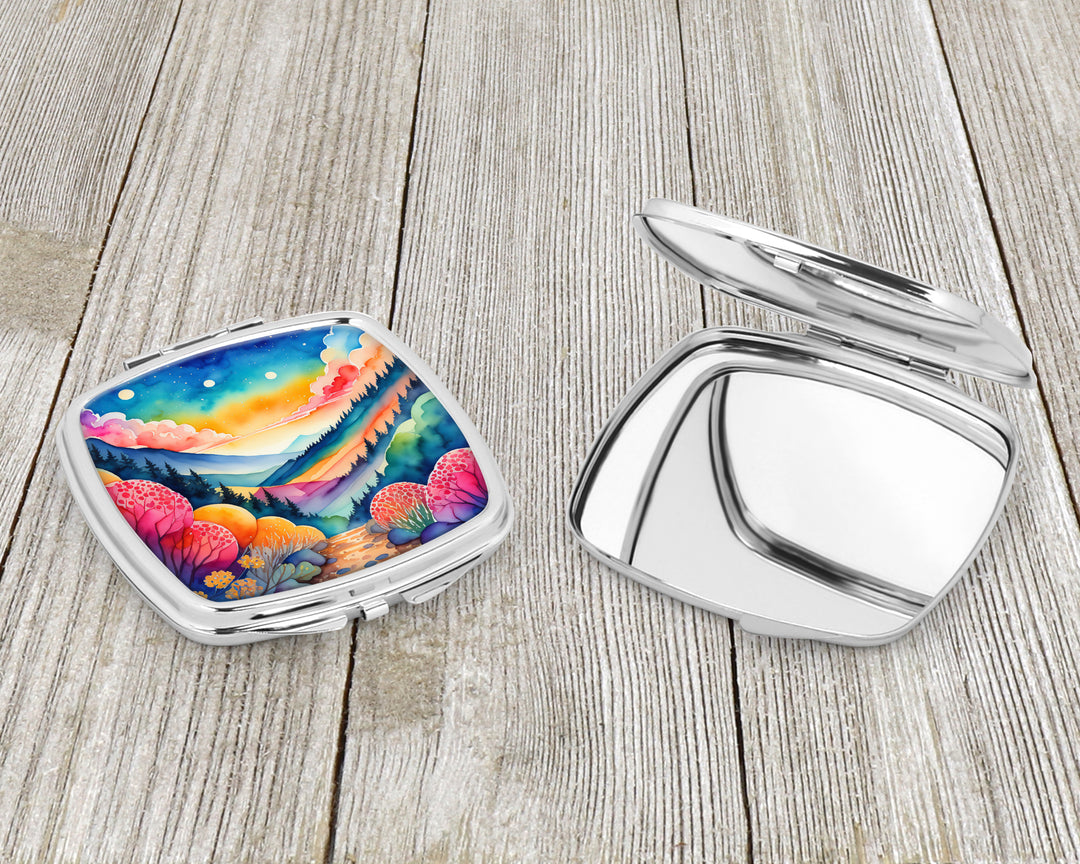 Colorful Brunia Compact Mirror Image 3