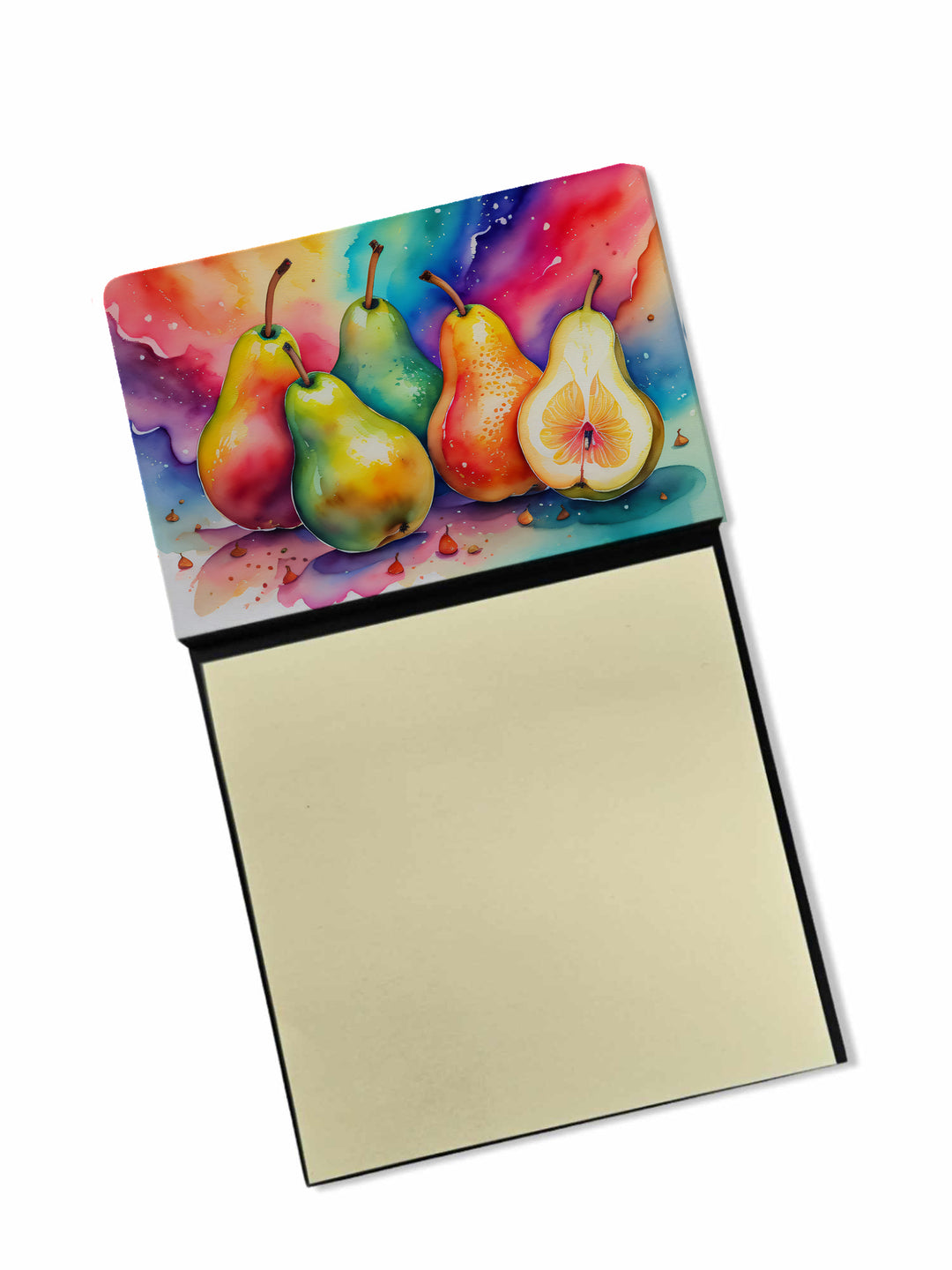 Colorful Pears Sticky Note Holder Image 1