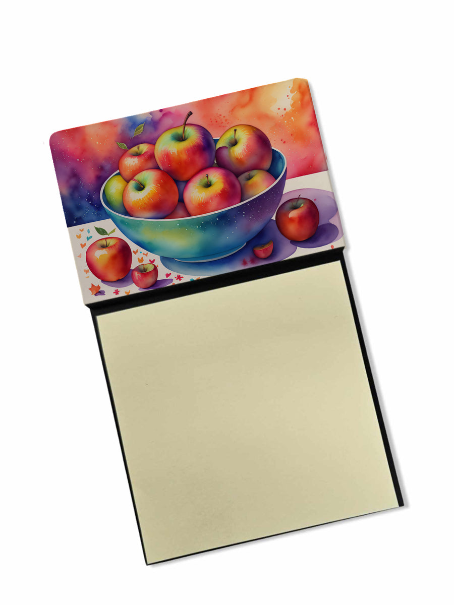 Colorful Apples Sticky Note Holder Image 1