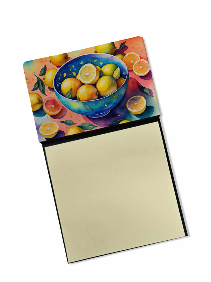 Colorful Lemons Sticky Note Holder Image 1