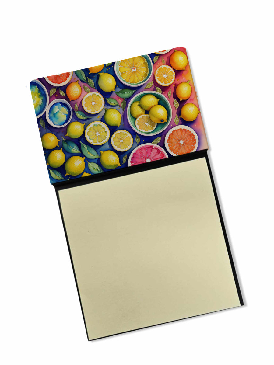 Colorful Lemons Sticky Note Holder Image 1