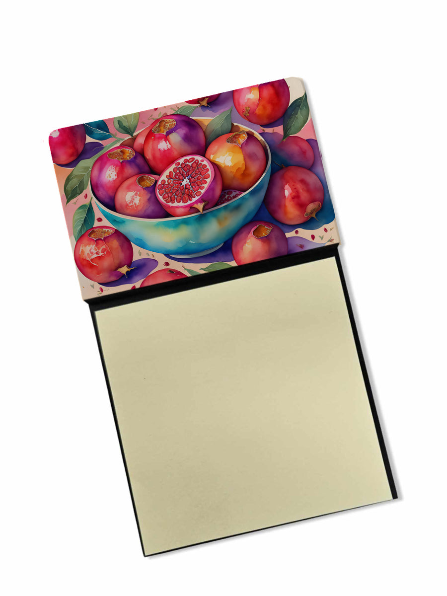 Colorful Pomegranates Sticky Note Holder Image 1