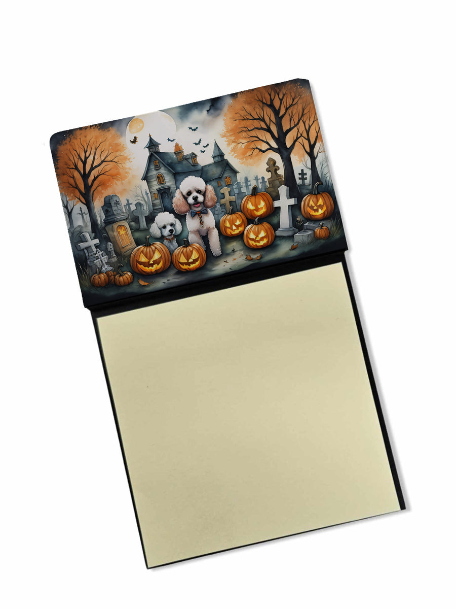 Poodle Spooky Halloween Sticky Note Holder Image 1