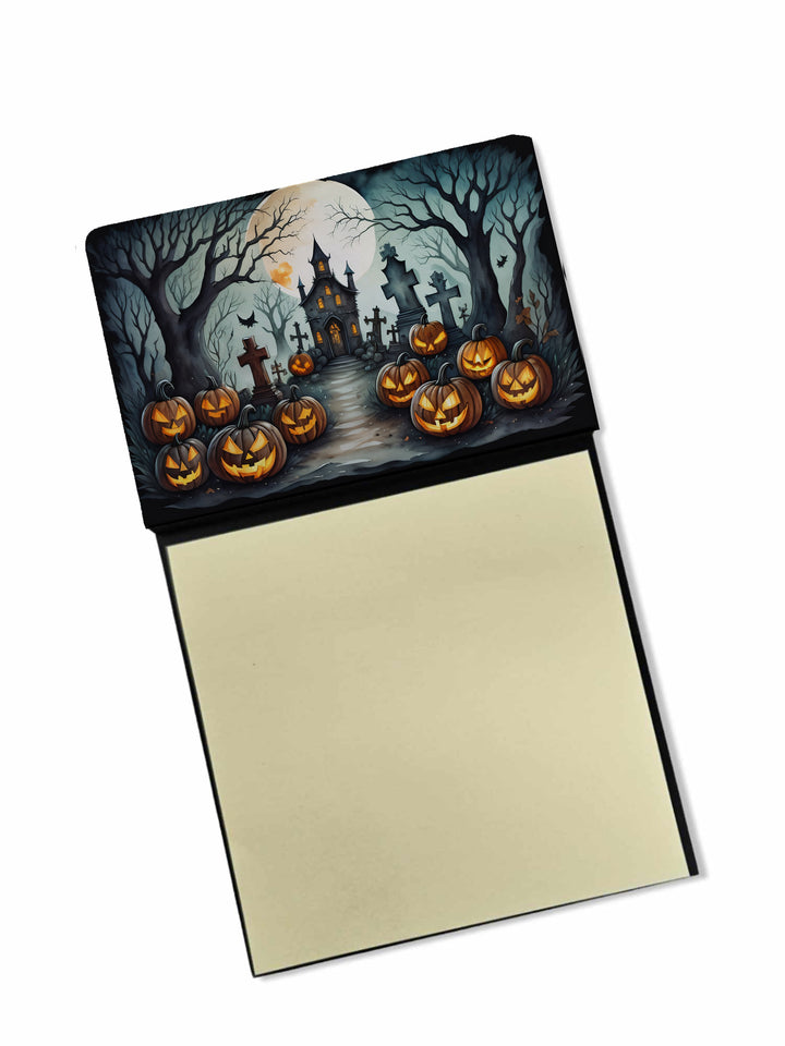 Graveyard Spooky Halloween Sticky Note Holder Image 1