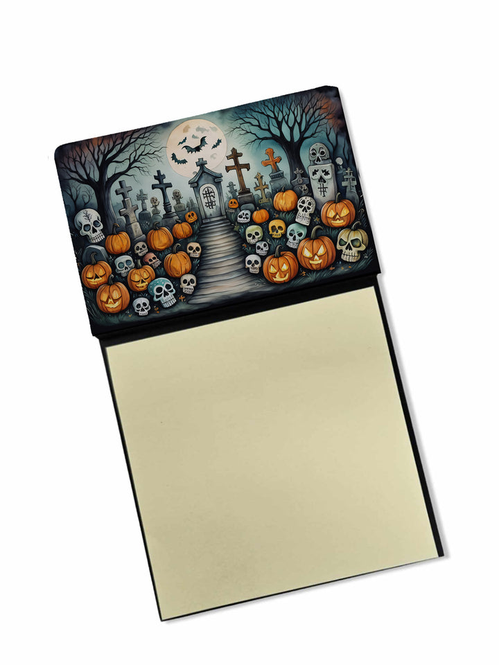 Calaveras Sugar Skulls Spooky Halloween Sticky Note Holder Image 1