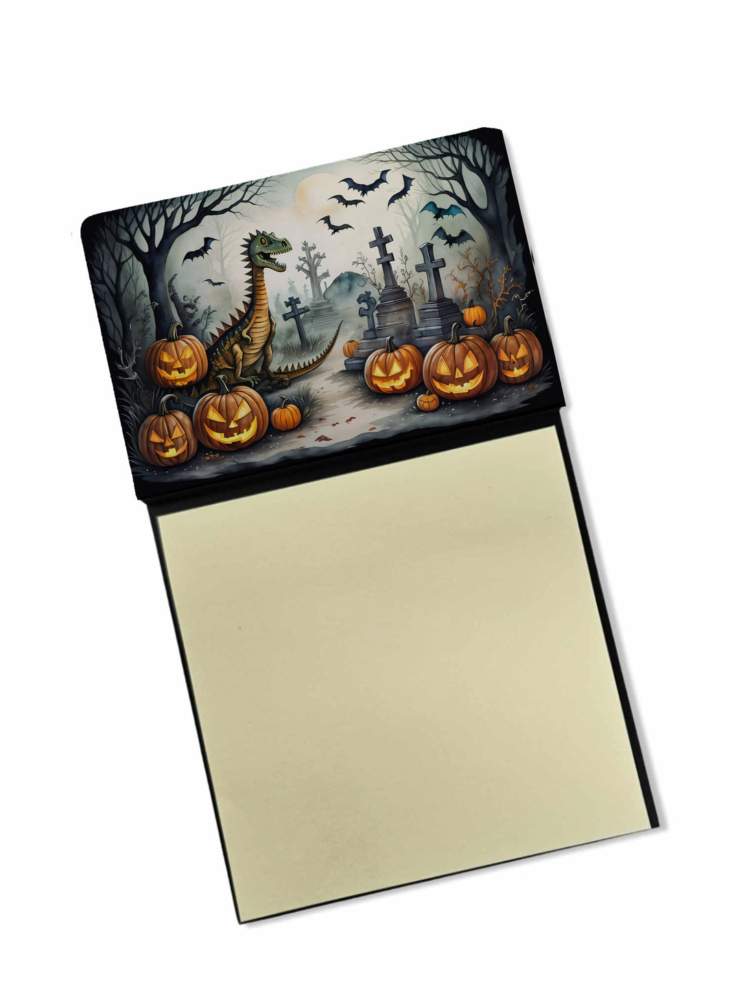 Dinosaurs Spooky Halloween Sticky Note Holder Image 1