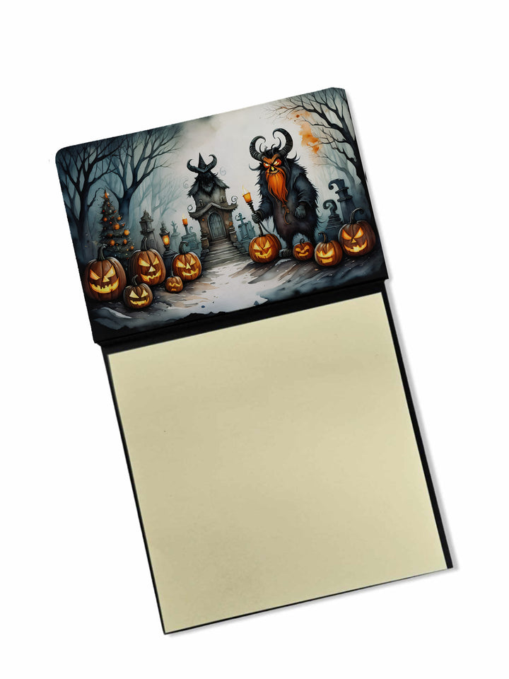 Krampus The Christmas Demon Spooky Halloween Sticky Note Holder Image 1
