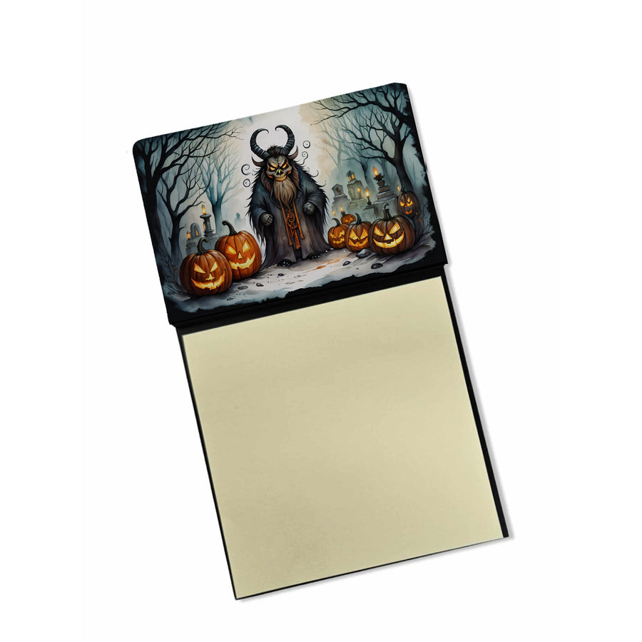 Krampus The Christmas Demon Spooky Halloween Sticky Note Holder Image 1