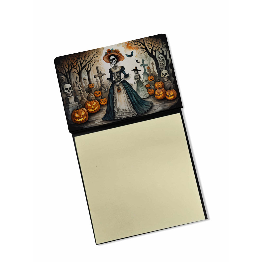 La Catrina Skeleton Spooky Halloween Sticky Note Holder Image 1